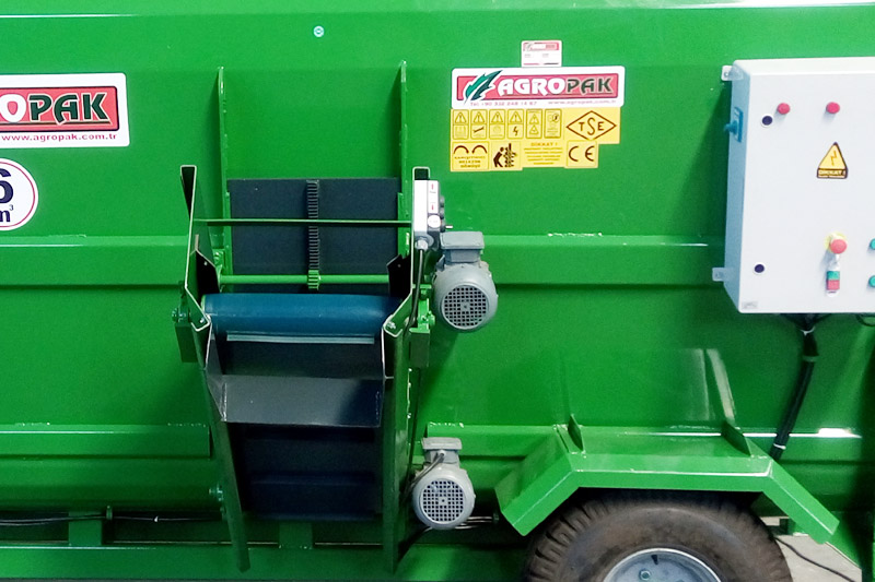 TALHA Konya yem karma makinası, dikey helezonlu yem karma makinesi