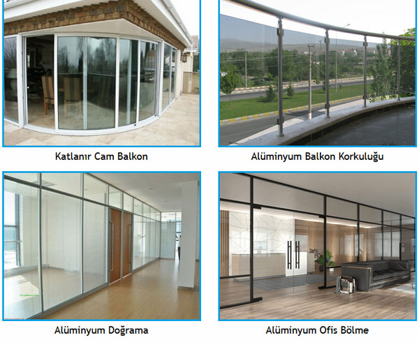 FTB Duş; Konya alüminyum korkuluk alüminyum merdiven balkon korkuluğu, cam balkoncu