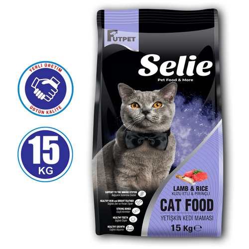 FUTPET Konya kedi köpek maması fiyatları, balıklı tavuklu pirinçli yetişkin kedi maması,