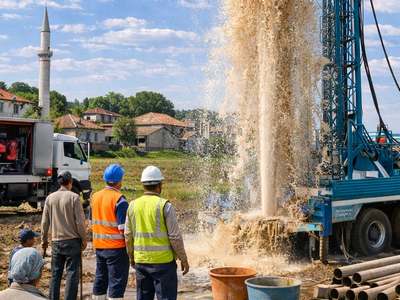 METE Konya sondaj su sondajı Sondajcı